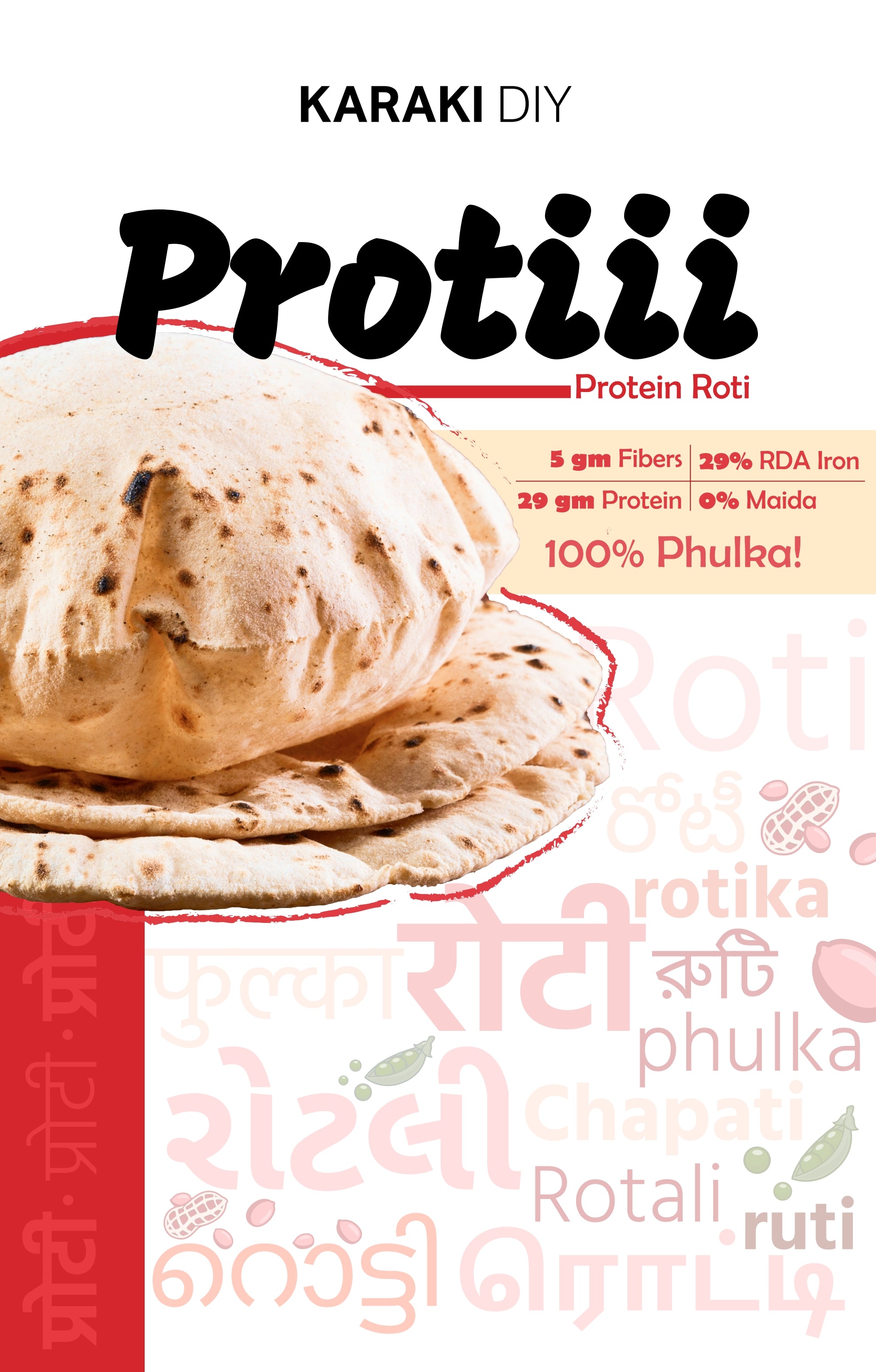 Protiii : Protein Roti Atta