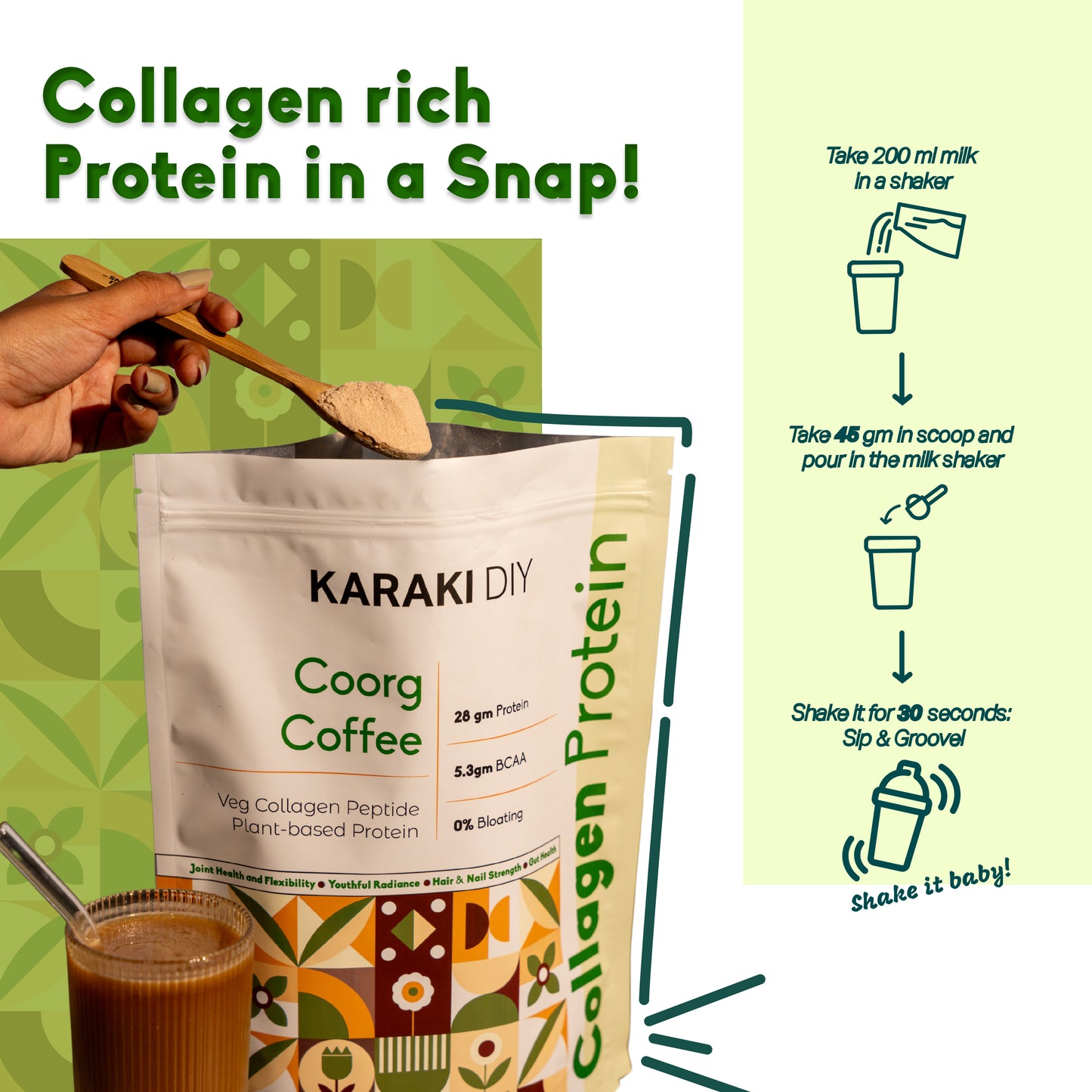 Collagen Protein Isolate - Coorg Coffee