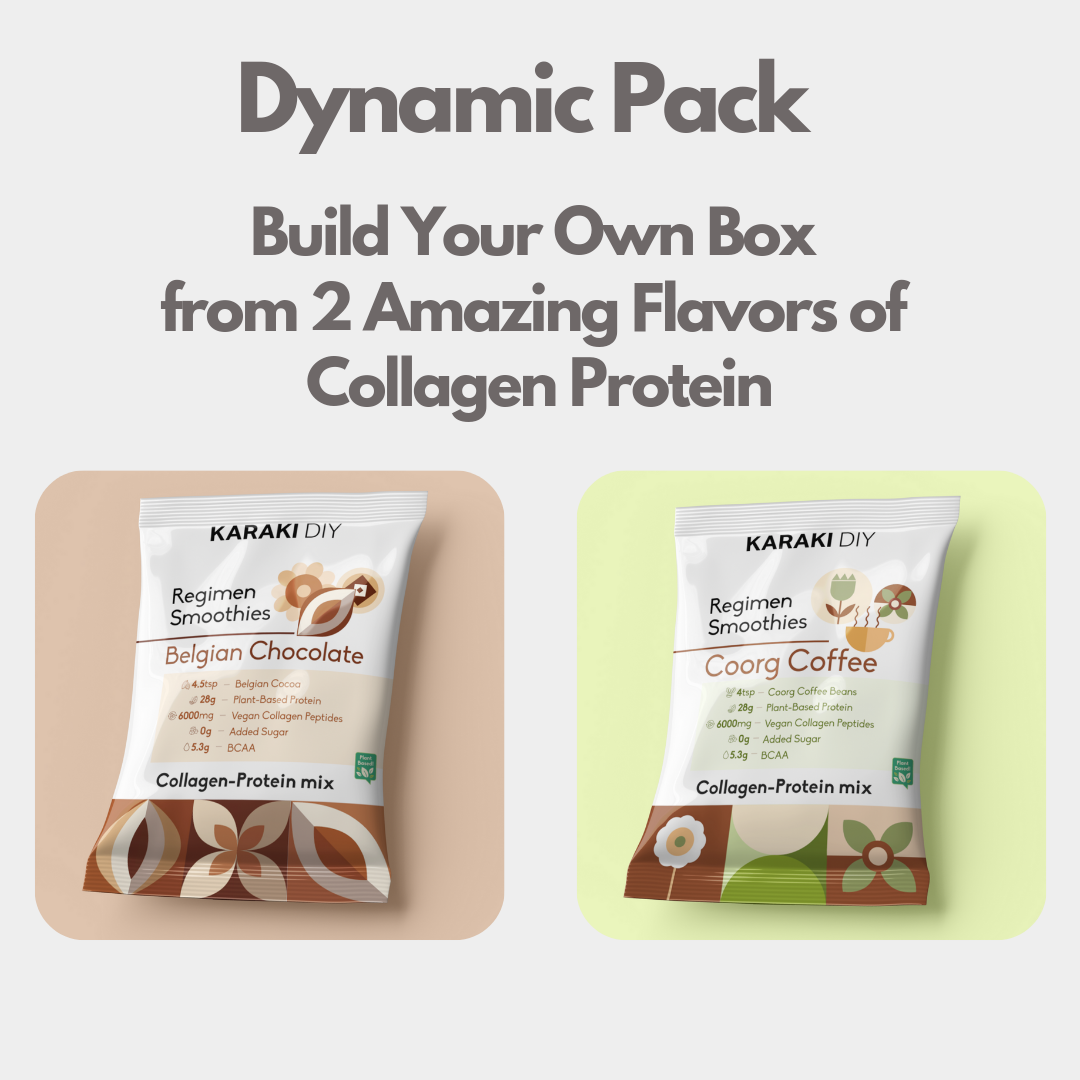 Dynamic Pack - Collagen Protein - Belgian Chocolate, Coorg Coffee