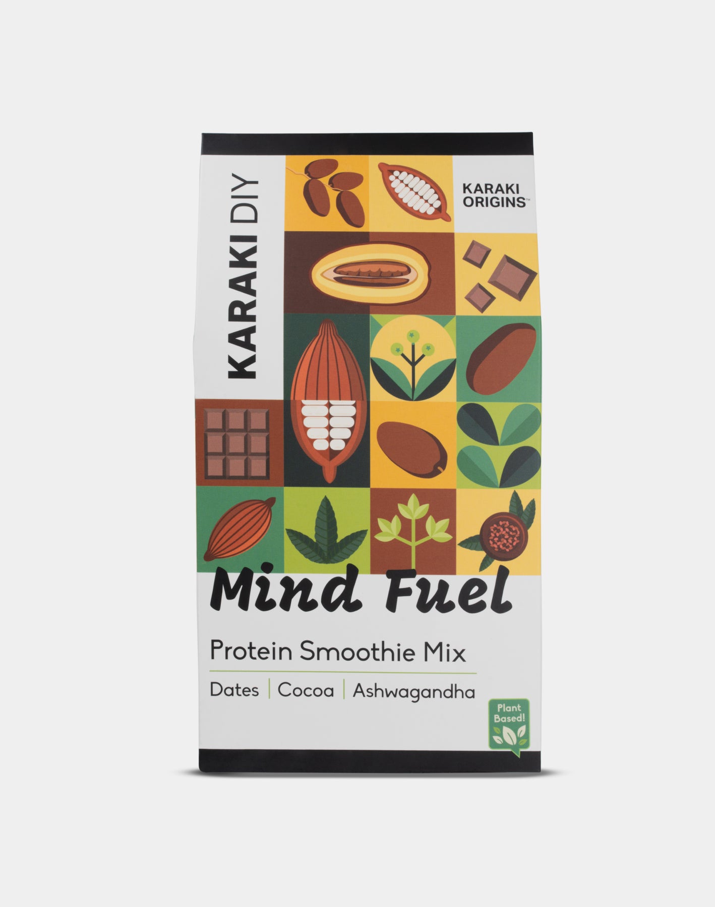 Mind Fuel - Protein Smoothie Mix - Dates, Cocoa, Ashwagandha