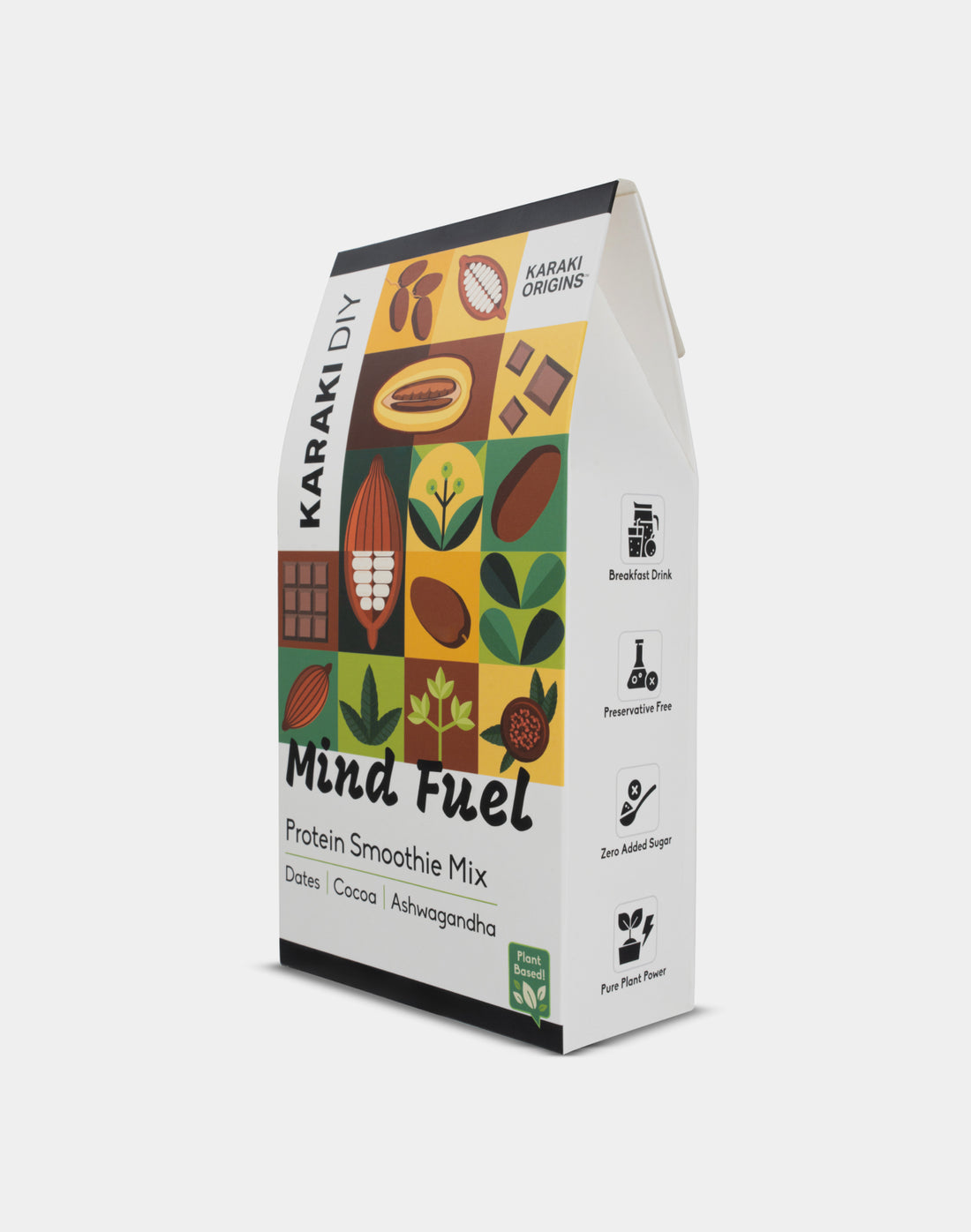 Mind Fuel - Protein Smoothie Mix - Dates, Cocoa, Ashwagandha