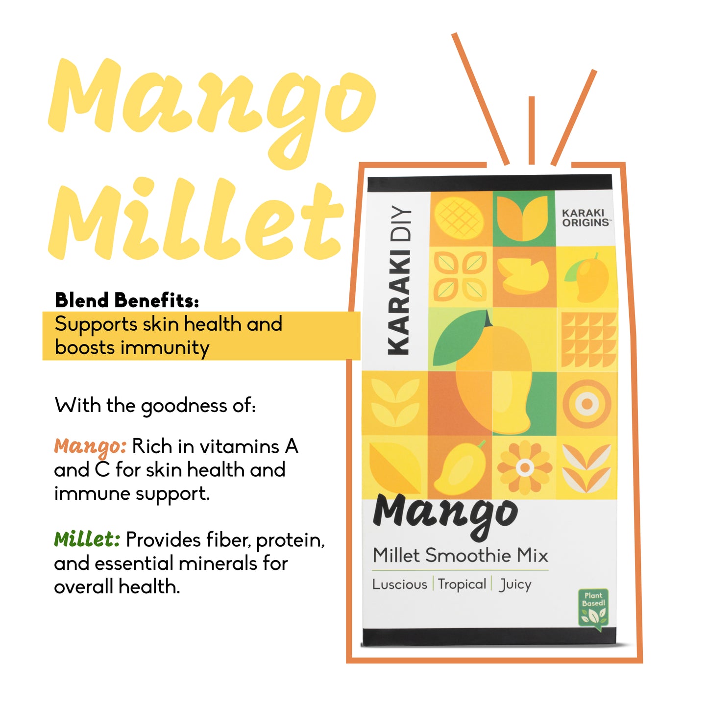 Millet Smoothie Mix - Mango
