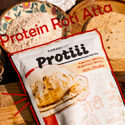 Karaki DIY Protiii - Protein Roti Atta