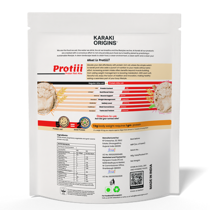 Karaki DIY Protiii - Protein Roti Atta