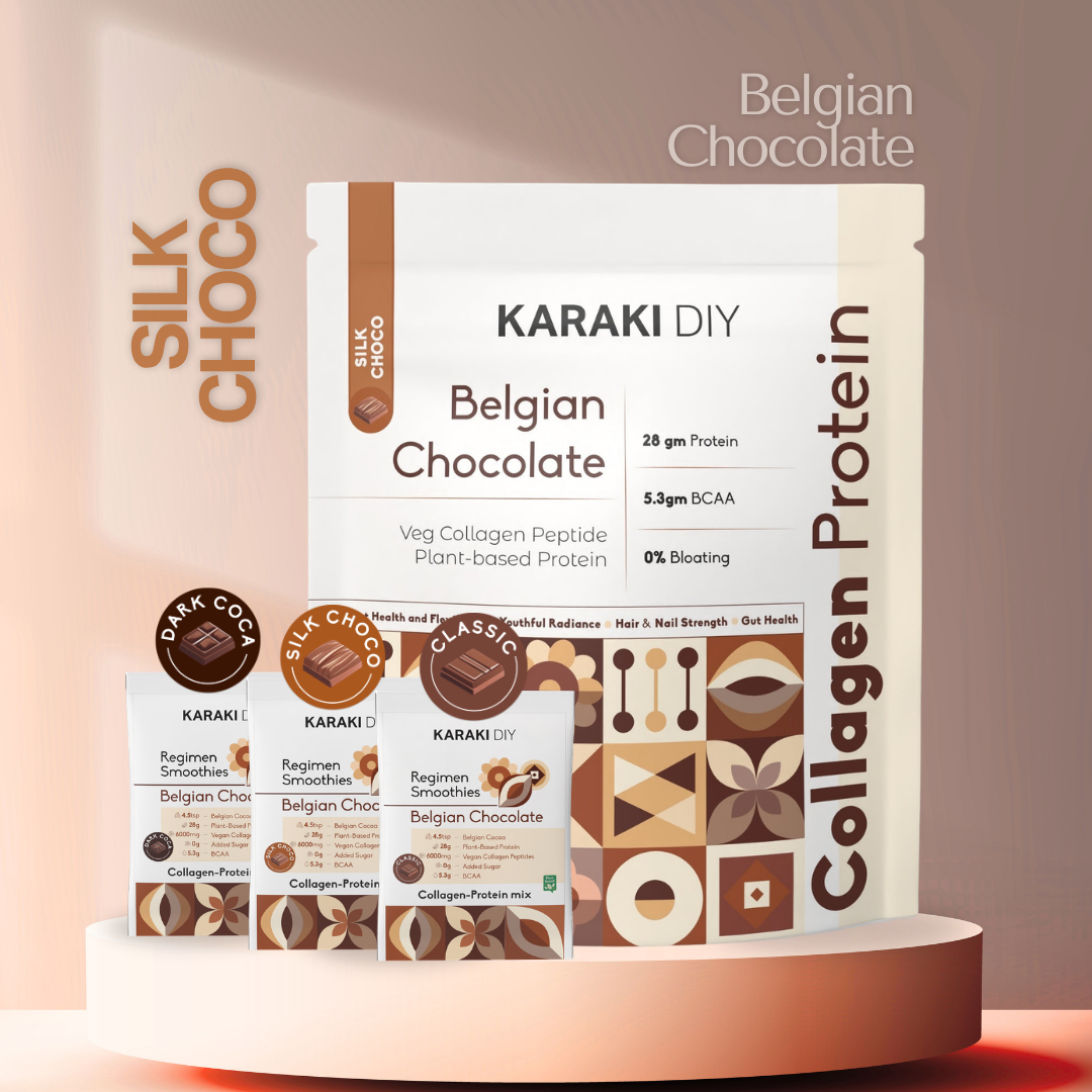 Collagen Protein: Belgian Chocolate (Silk Choco) + 3 Sachets