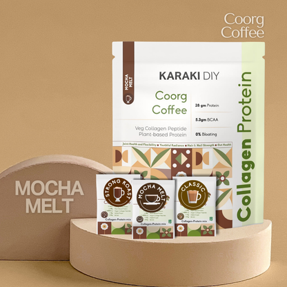 Collagen Protein: Coorg Coffee (Mocha Melt) + 3 Sachets